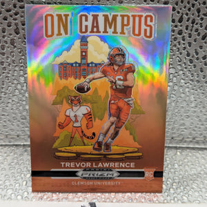 2021 Panini Prizm Draft Picks - On Campus #OC-TL Trevor Lawrence (RC) FRENLY BRICKS - Open 7 Days