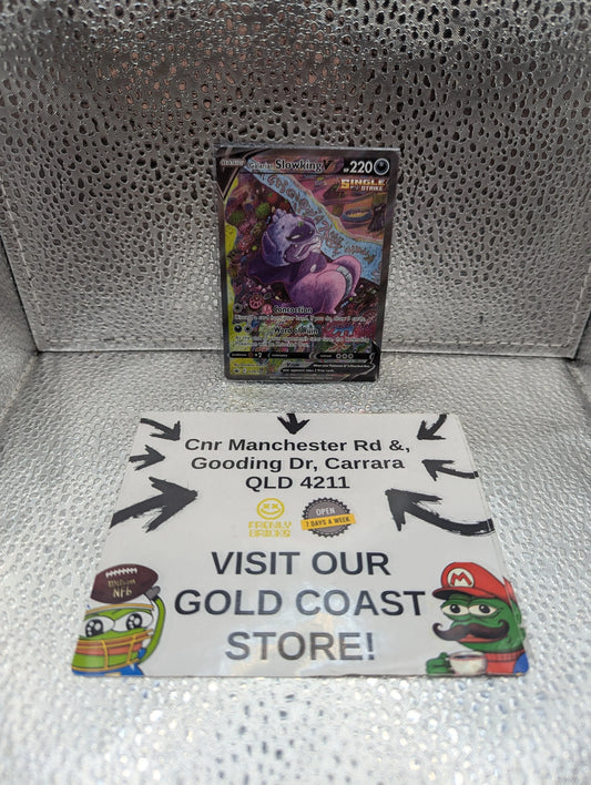 Galarian Slowking V 179/198 Chilling Reign Alternate Art Pokemon Card FRENLY BRICKS - Open 7 Days