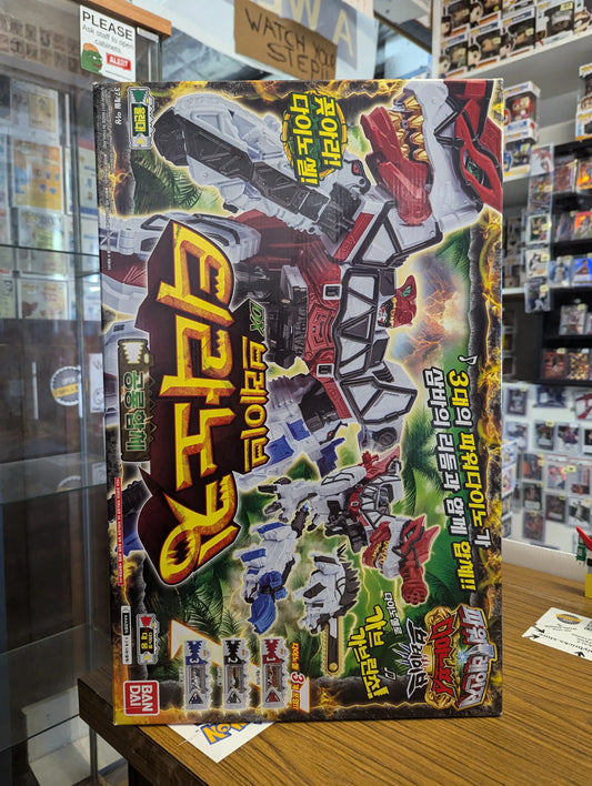 Power Ranger Kyoryuger Dino Force DX Brave Tyranno King Kyoryujin Bandai Korea Sealed FRENLY BRICKS - Open 7 Days