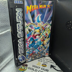 Sega Saturn game Mega Man X3 no disk NO DISK FRENLY BRICKS - Open 7 Days