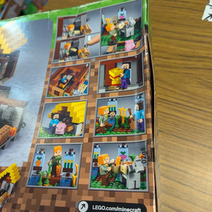 LEGO Minecraft 21144 The Farm Cottage BNIB New Sealed Damaged Box FRENLY BRICKS - Open 7 Days