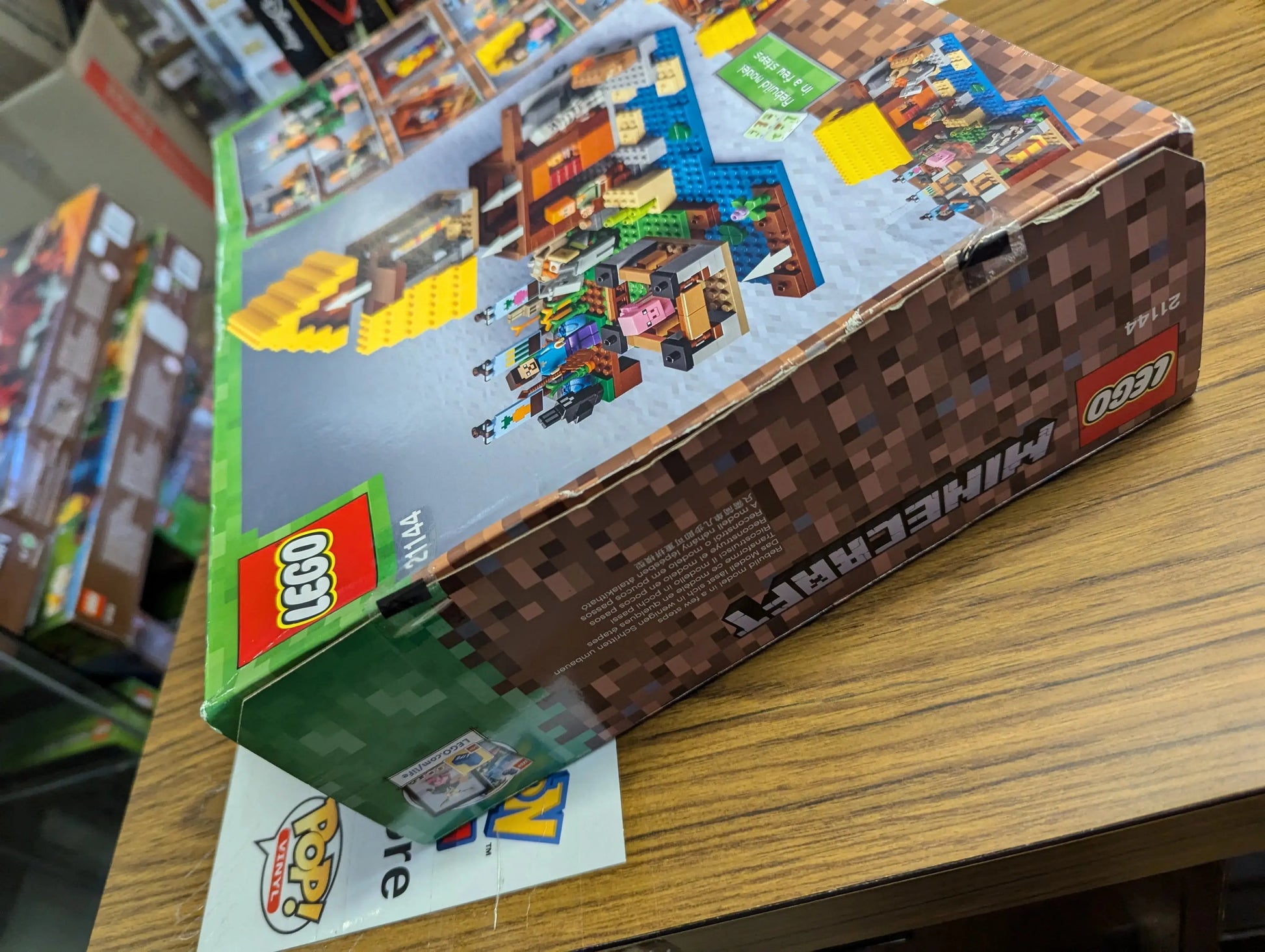 LEGO Minecraft 21144 The Farm Cottage BNIB New Sealed Damaged Box FRENLY BRICKS - Open 7 Days