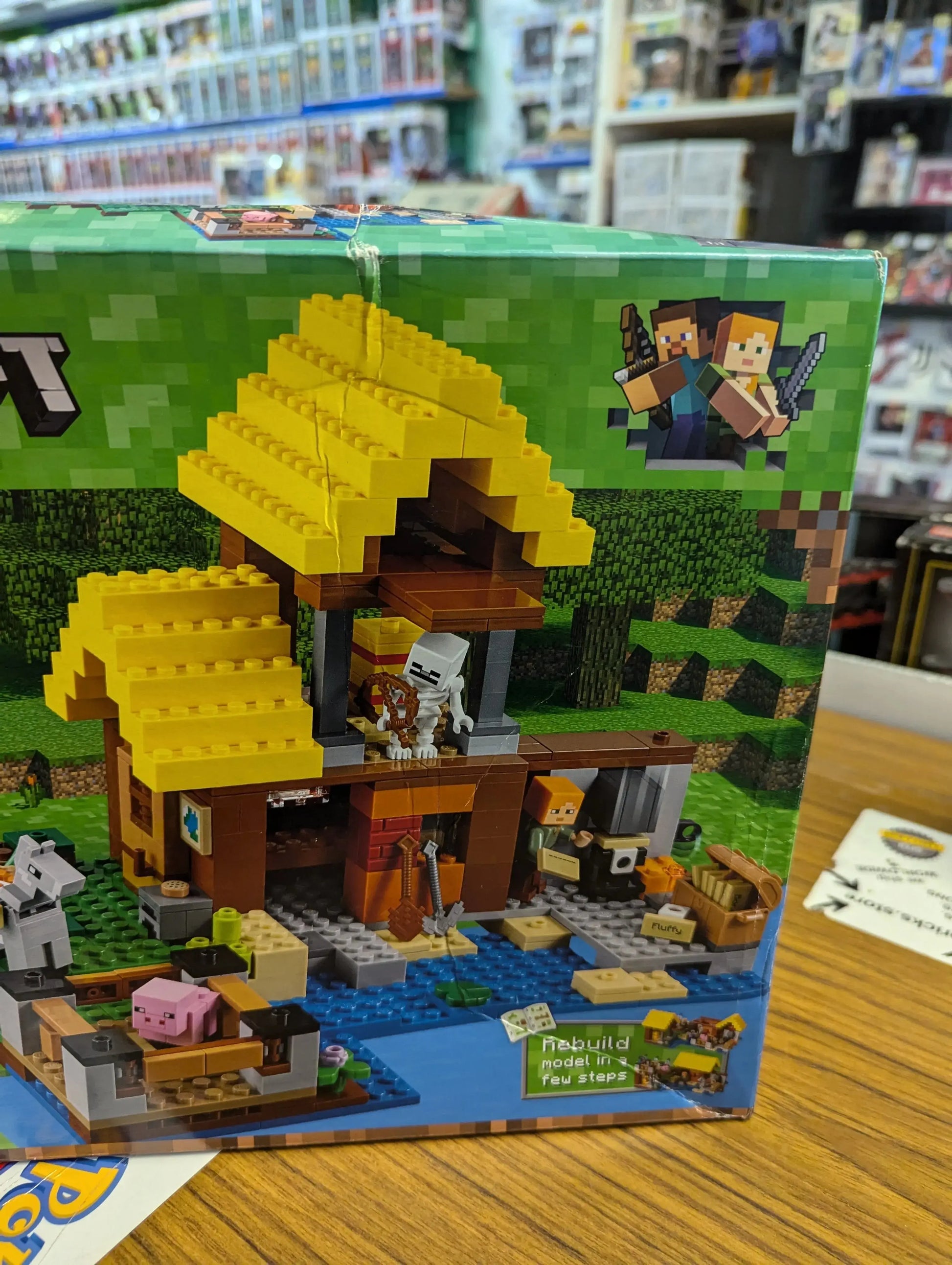 LEGO Minecraft 21144 The Farm Cottage BNIB New Sealed Damaged Box FRENLY BRICKS - Open 7 Days