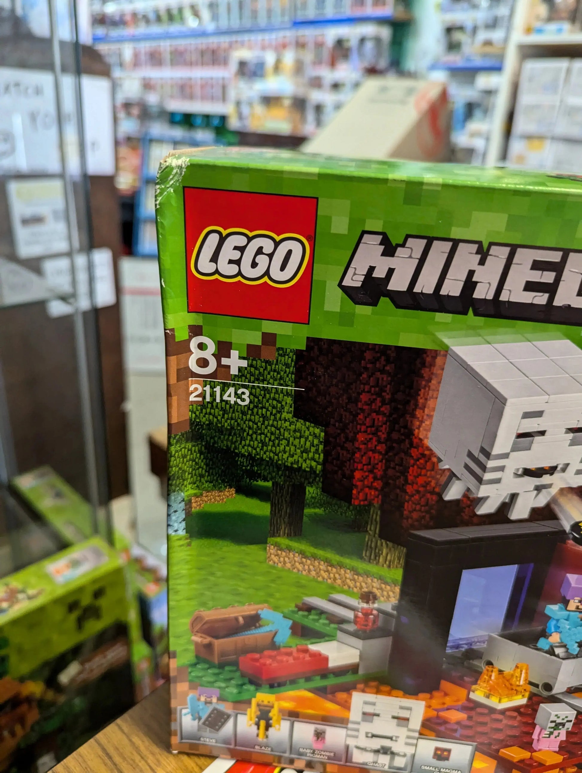 Lego Set Lego Minecraft 21143 Kaina LEGO Minecraft The Nether