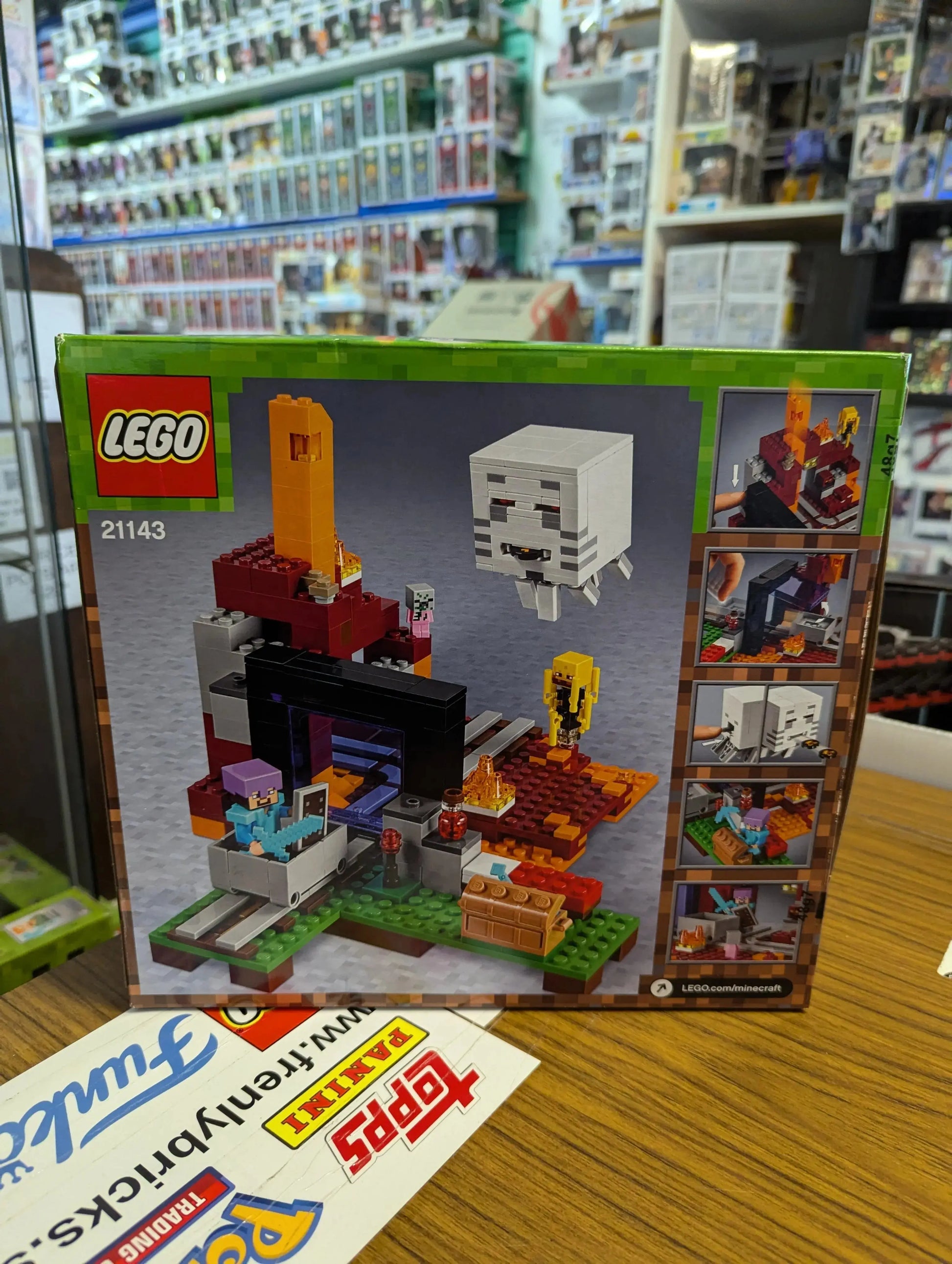 LEGO 21143 MINECRAFT THE NETHER PORTAL RETIRED NEW Sealed FRENLY BRICKS - Open 7 Days