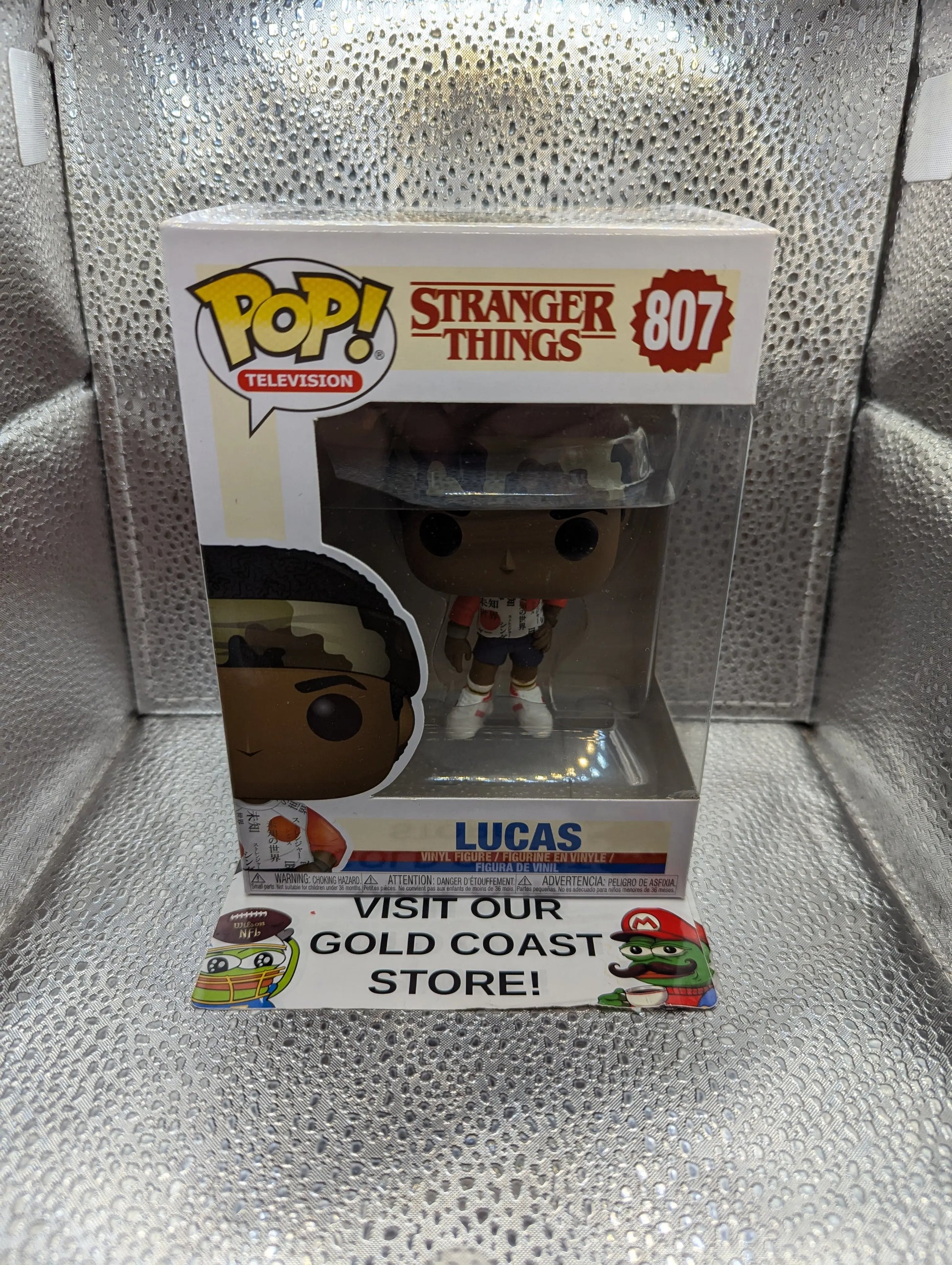 Lucas Stranger Things 807 POP! Vinyl Figure FRENLY BRICKS - Open 7 Days