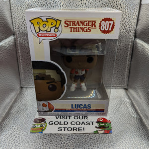 Lucas Stranger Things 807 POP! Vinyl Figure FRENLY BRICKS - Open 7 Days