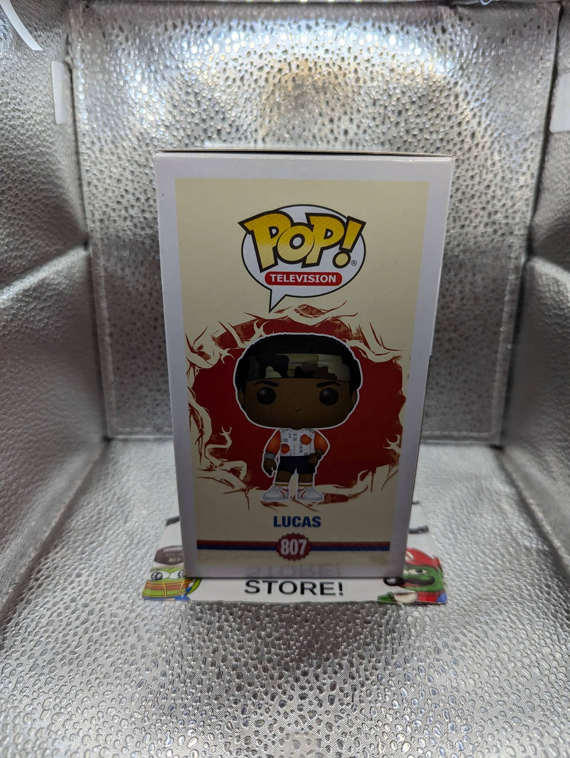 Lucas Stranger Things 807 POP! Vinyl Figure FRENLY BRICKS - Open 7 Days