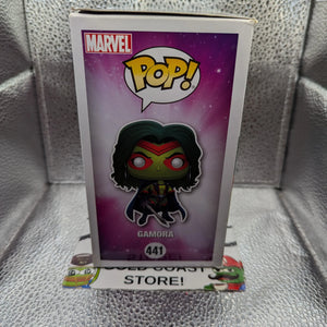 Marvel Funko Pop - Gamora - No. 441 - SDCC Exclusive FRENLY BRICKS - Open 7 Days