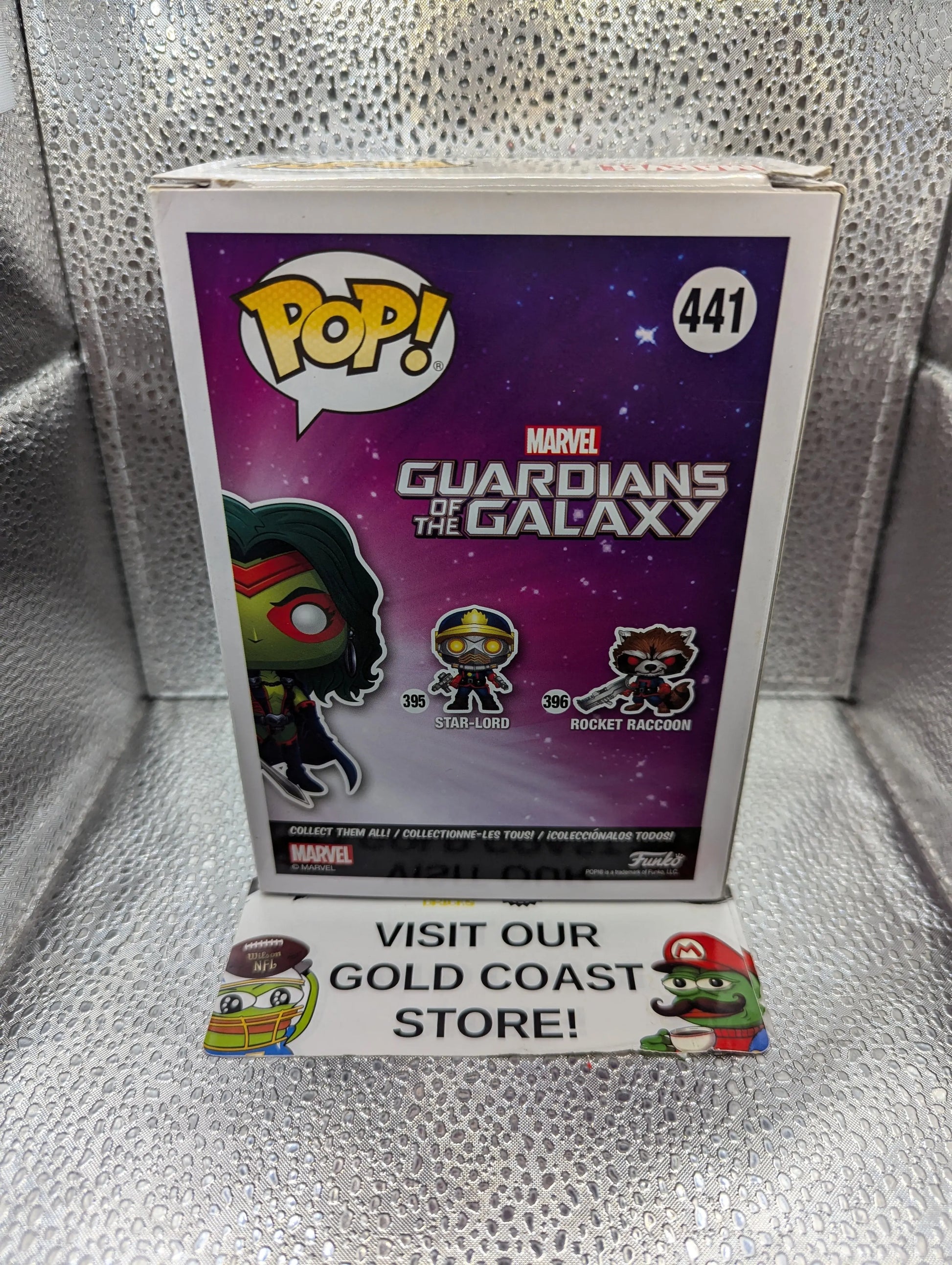 Marvel Funko Pop - Gamora - No. 441 - SDCC Exclusive FRENLY BRICKS - Open 7 Days