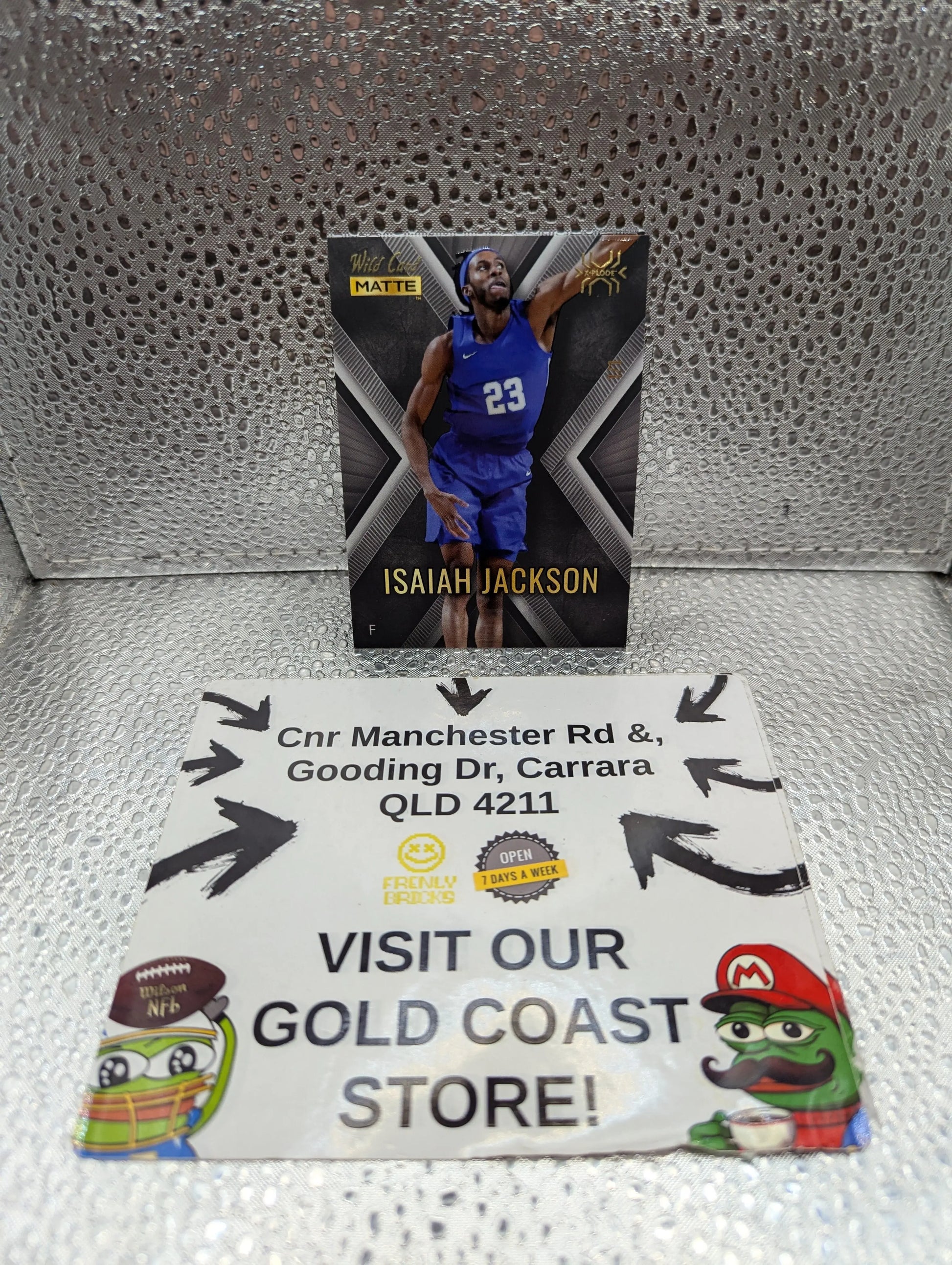 2022 Wild Card Matte X-Plode ISAIAH JACKSON 1/1 FRENLY BRICKS - Open 7 Days