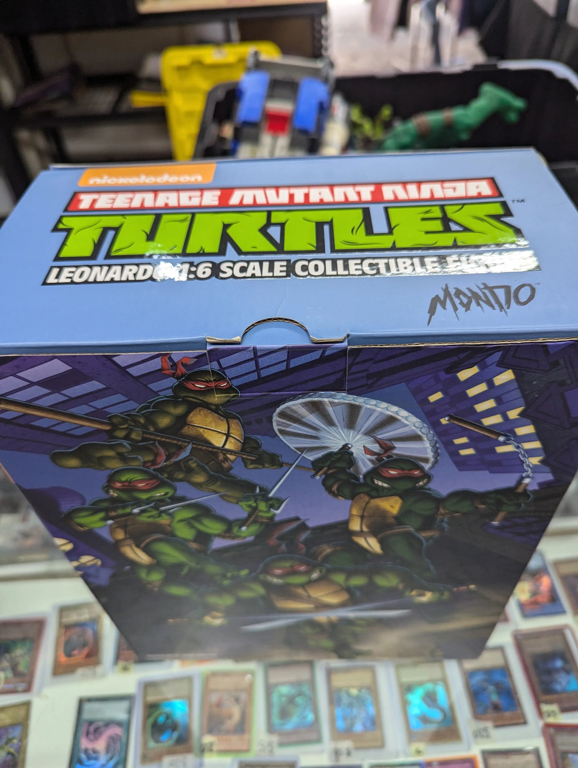 Mondo Teenage Mutant Ninja Turtles Leonardo 1:6 Scale Very Rare NIB TMNT FRENLY BRICKS - Open 7 Days