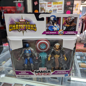 MARVEL GAMERVERSE CONTEST OF CHAMPIONS CIVIL WARRIOR & THE COLLECTOR FRENLY BRICKS - Open 7 Days