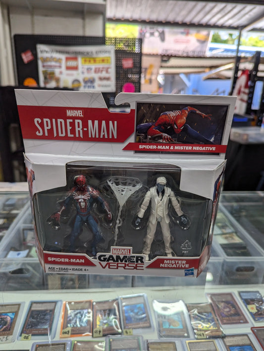 Hasbro 3.75" Marvel Gamer Verse Spider-Man & Mister Negative Action Figure Model FRENLY BRICKS - Open 7 Days