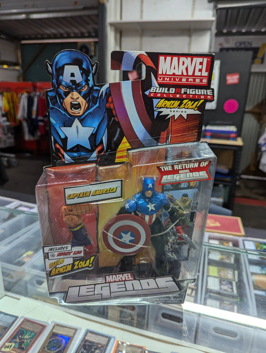 Captain America/Bucky - BAF Armin Zola - Hasbro - Marvel Universe Legends Figure FRENLY BRICKS - Open 7 Days