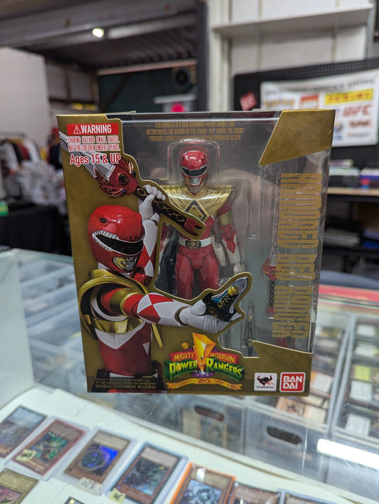 Bandai S.H. Figuarts Mighty Morphin Power Rangers Armored Red Ranger Jason FRENLY BRICKS - Open 7 Days