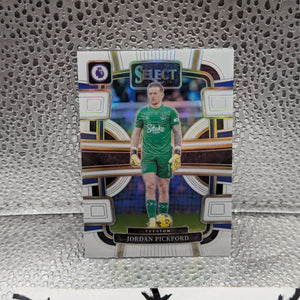 2023-24 JORDAN PICKFORD 07/20 PANINI SELECT PREMIER LEAGUE TERRACE WHITE FRENLY BRICKS - Open 7 Days