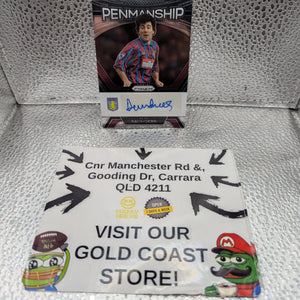 Panini Premier League Prizm 2024 Dean Saunders SIGNED FRENLY BRICKS - Open 7 Days