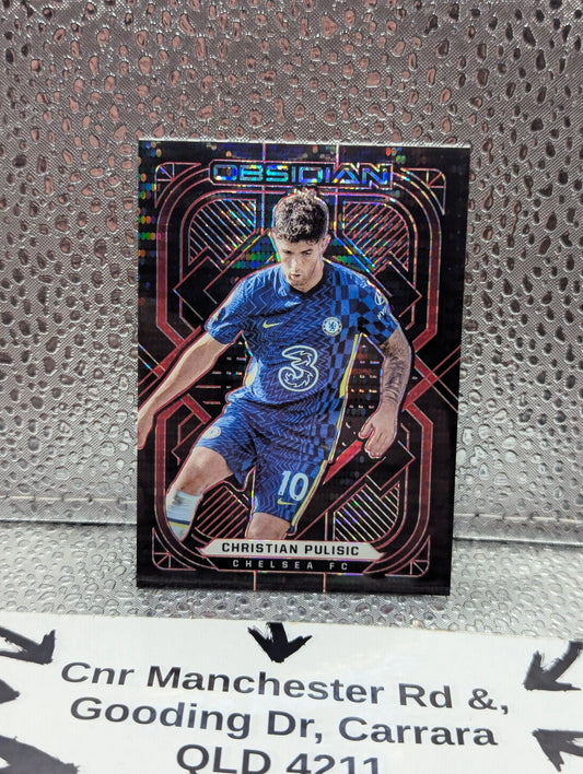 2021-22 Panini Obsidian Christian Pulisic #136 red /26 CHELSEA (AK) FRENLY BRICKS - Open 7 Days