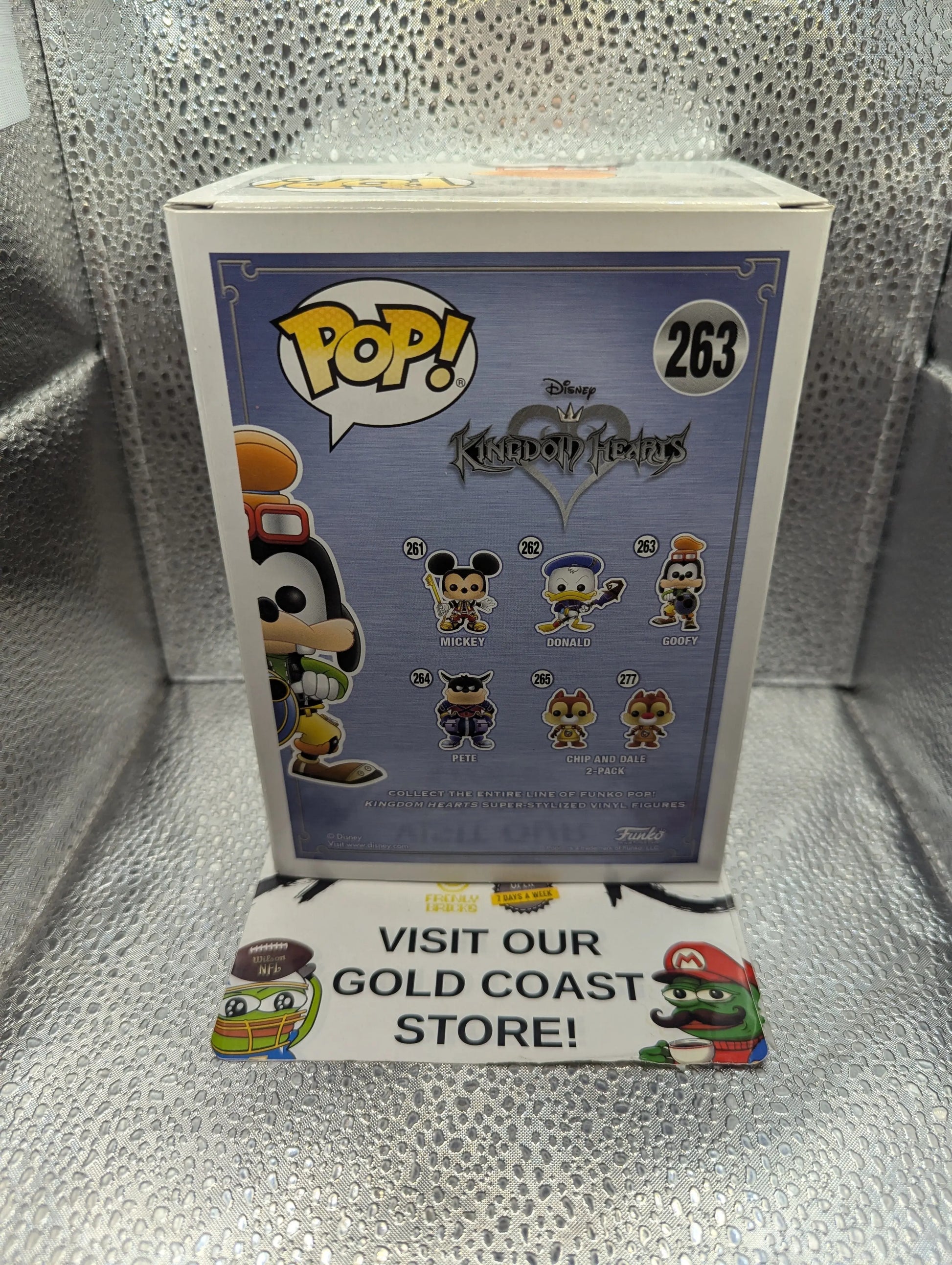 Goofy #263 Kingdom Hearts PlayStation Disney Funko Pop! Vinyl FRENLY BRICKS - Open 7 Days