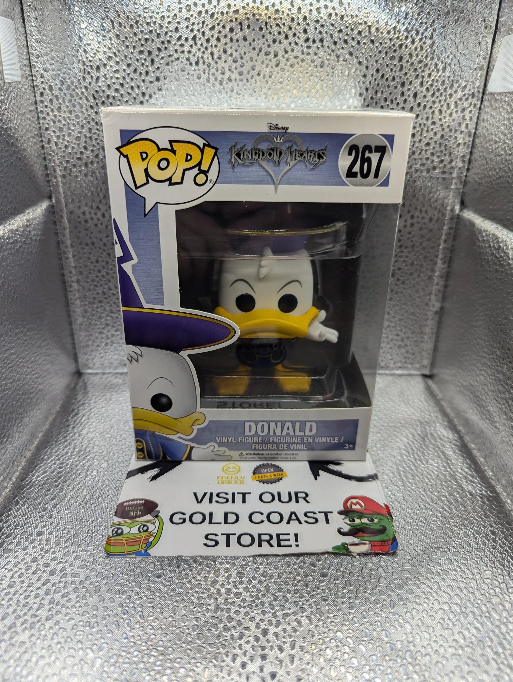 Funko Pop! Disney: Kingdom Hearts Donald Duck #267 (Vaulted) FRENLY BRICKS - Open 7 Days