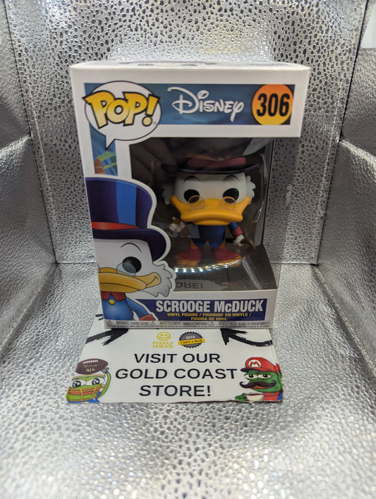 Scrooge McDuck - Pop Vinyl - 306 - DuckTales - Disney - VAULTED FRENLY BRICKS - Open 7 Days