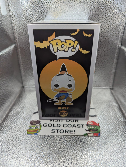 Dewey Pop 607 Halloween - Disney Funko Pop! Vinyl - Rare Popcultcha Exclusive FRENLY BRICKS - Open 7 Days