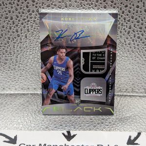 2023-24 Panini Black KOBE BROWN Rookie Patch Auto /5 FRENLY BRICKS - Open 7 Days