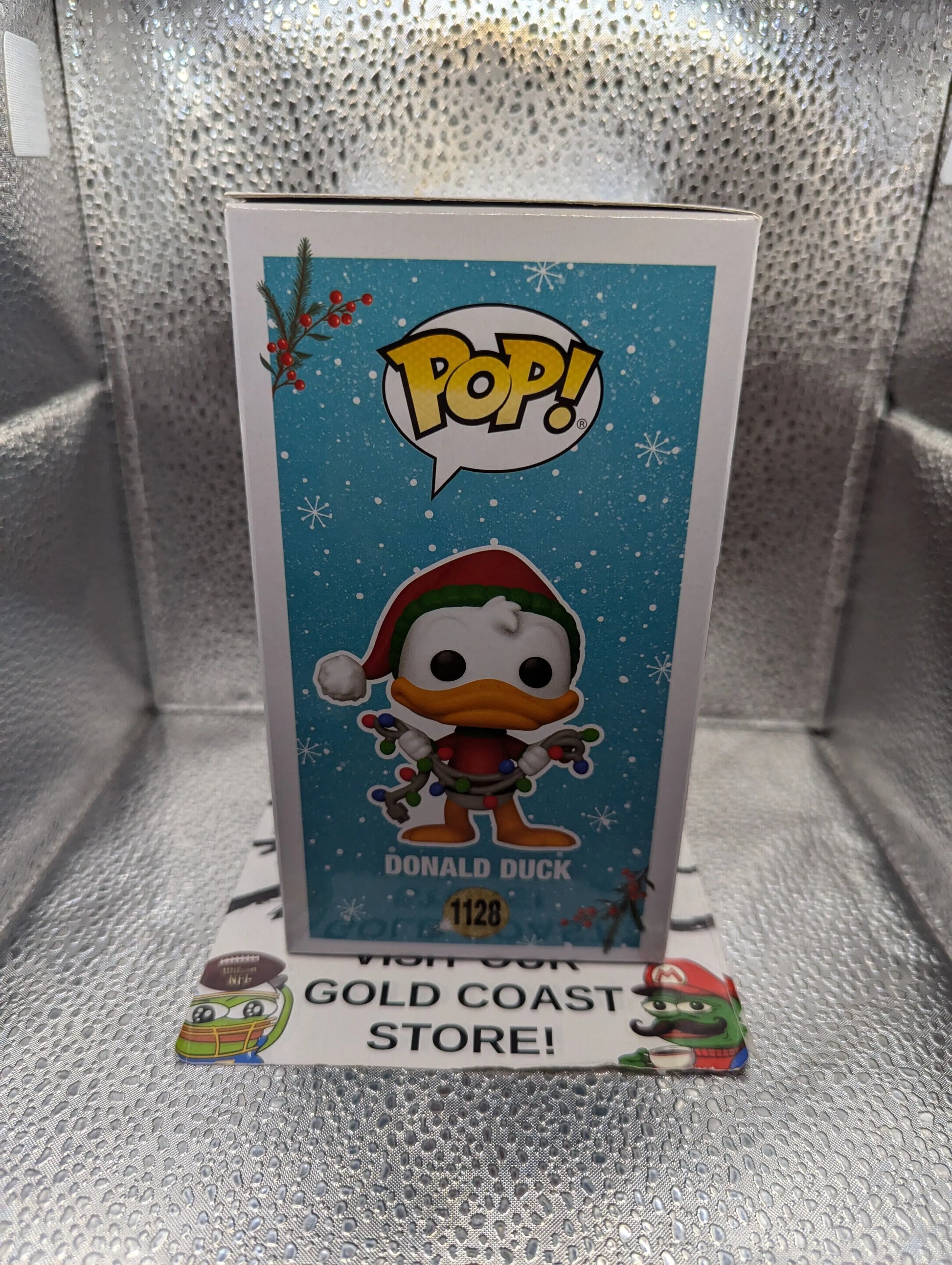 Funko POP! Disney #1128 Donald Duck Vinyl Figure Holiday Donald Duck NIB FRENLY BRICKS - Open 7 Days