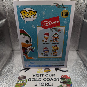 Funko POP! Disney #1128 Donald Duck Vinyl Figure Holiday Donald Duck NIB FRENLY BRICKS - Open 7 Days