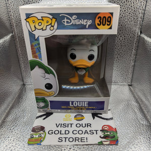 Funko Pop!  Vinyl  Figure Disney Duck Tales Louie #309 FRENLY BRICKS - Open 7 Days