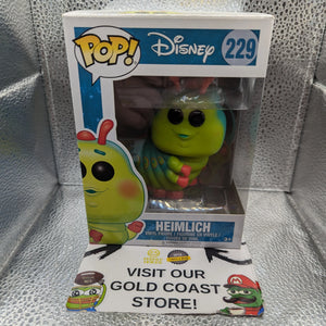 FUNKO Pop Vinyl Disney A Bug's Life HEIMLICH #229 FRENLY BRICKS - Open 7 Days