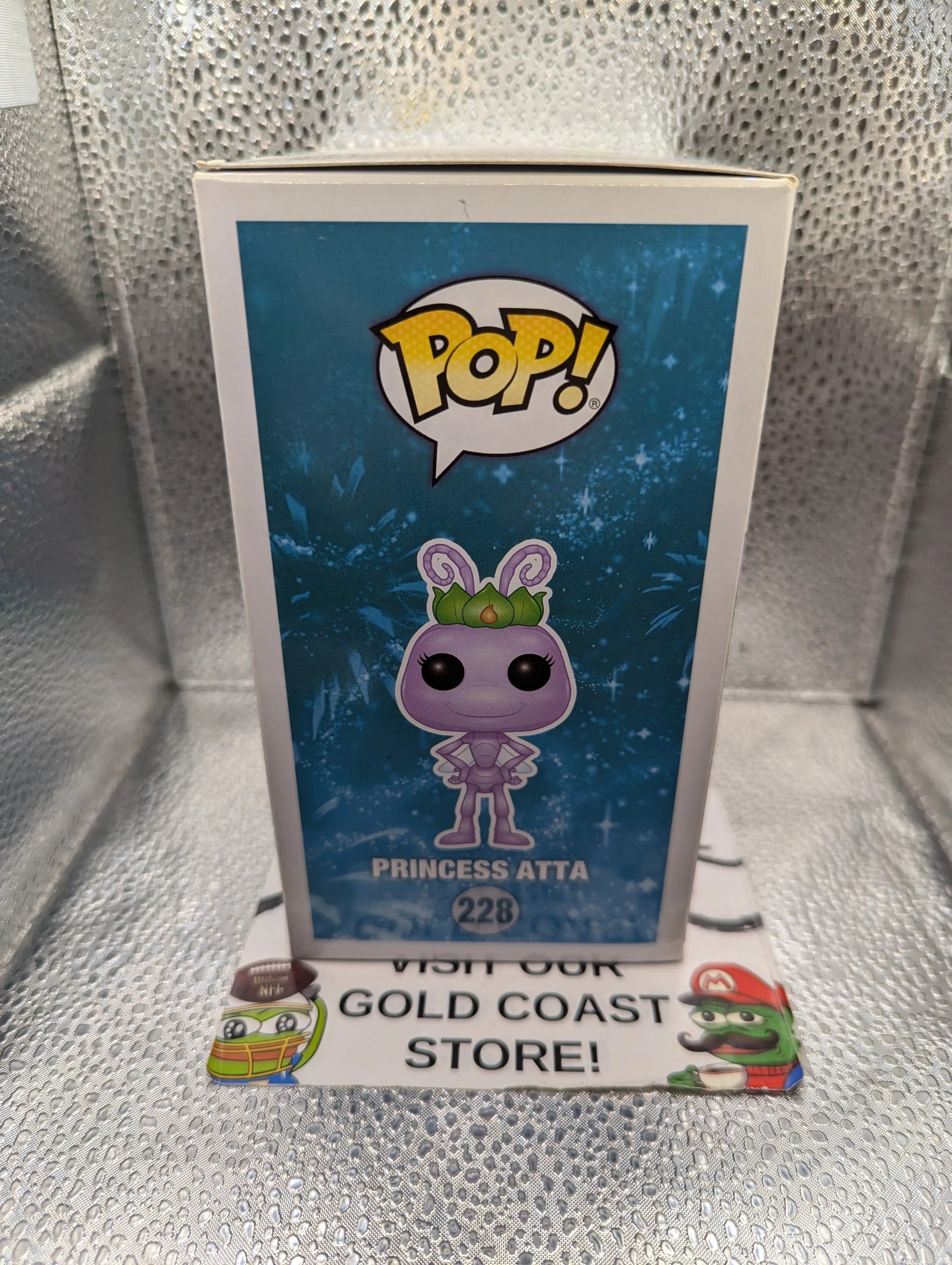 Princess Atta - 228 - Pop Vinyl - A Bug's Life - Disney - VAULTED FRENLY BRICKS - Open 7 Days