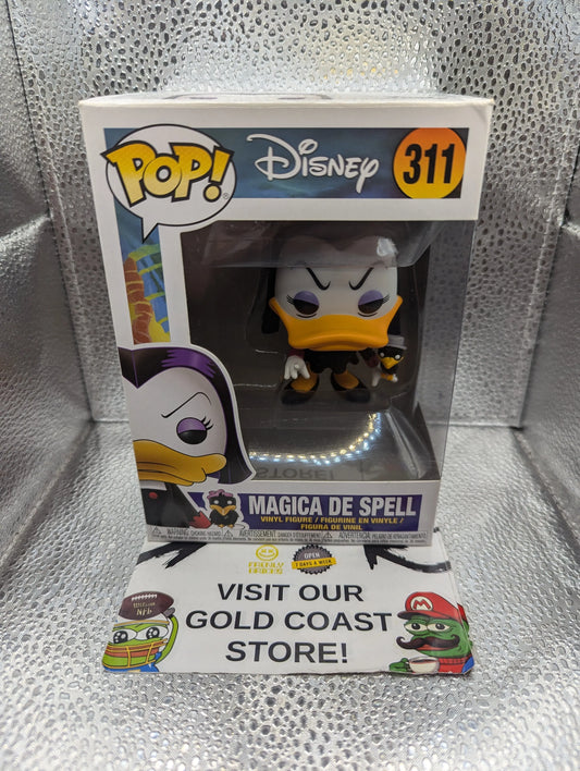 Magica De Spell - Pop Vinyl - 311 - DuckTales - Disney - VAULTED FRENLY BRICKS - Open 7 Days