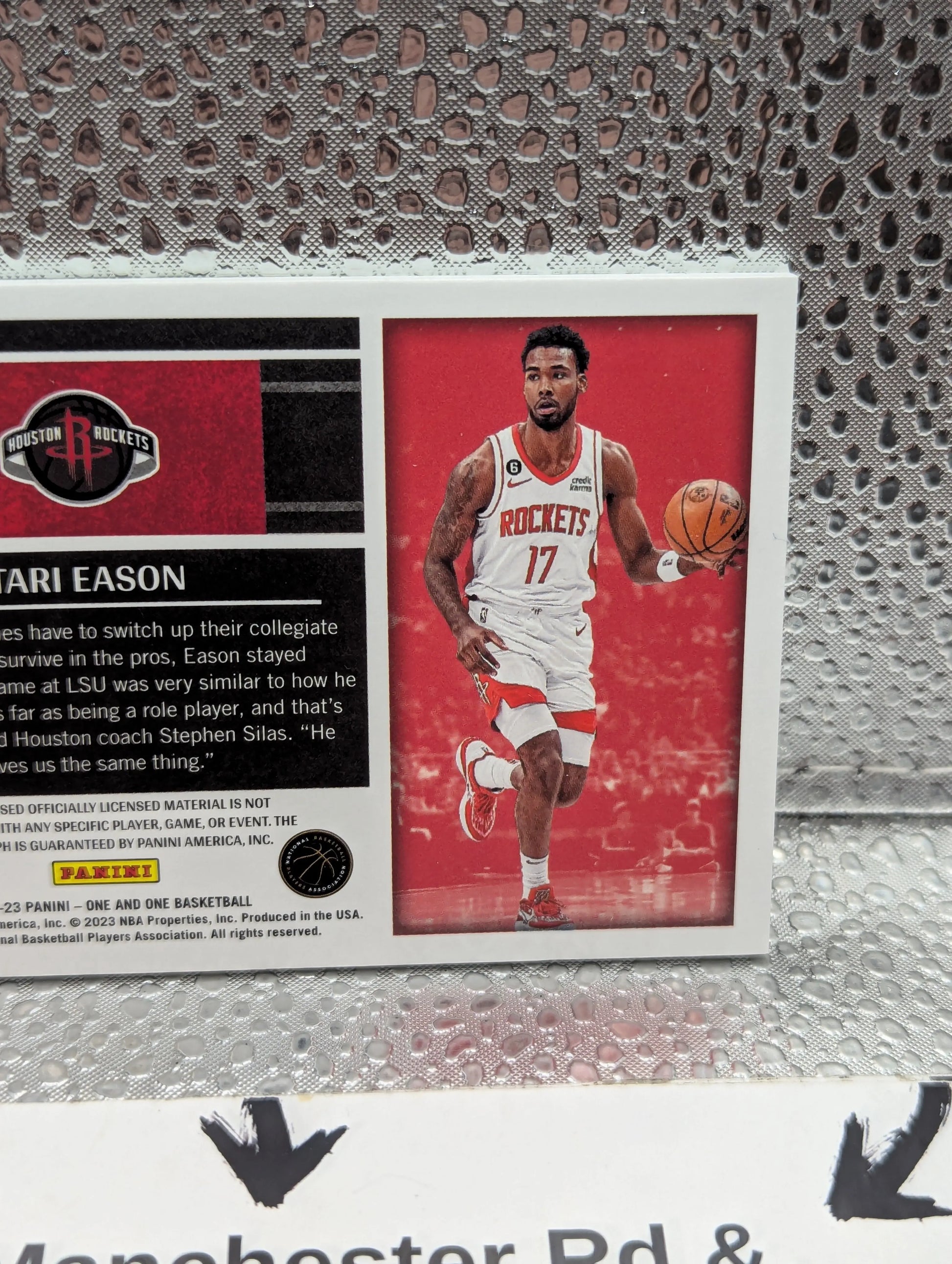 2022-23 Panini One Tari Eason ROOKIE PATCH AUTO /49 on card signature FRENLY BRICKS - Open 7 Days