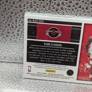 2022-23 Panini One Tari Eason ROOKIE PATCH AUTO /49 on card signature FRENLY BRICKS - Open 7 Days