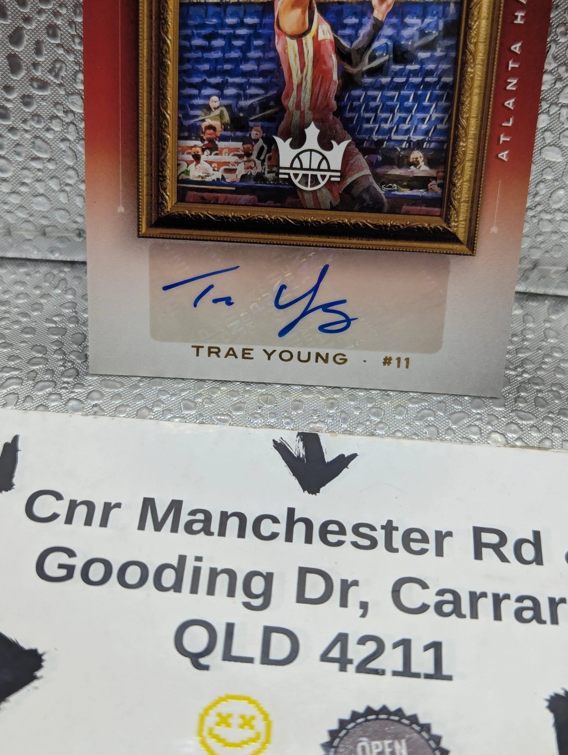 2020-21 Panini Court Kings TRAE YOUNG Auto Legacy Portraits /49 Signature FRENLY BRICKS - Open 7 Days