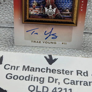 2020-21 Panini Court Kings TRAE YOUNG Auto Legacy Portraits /49 Signature FRENLY BRICKS - Open 7 Days