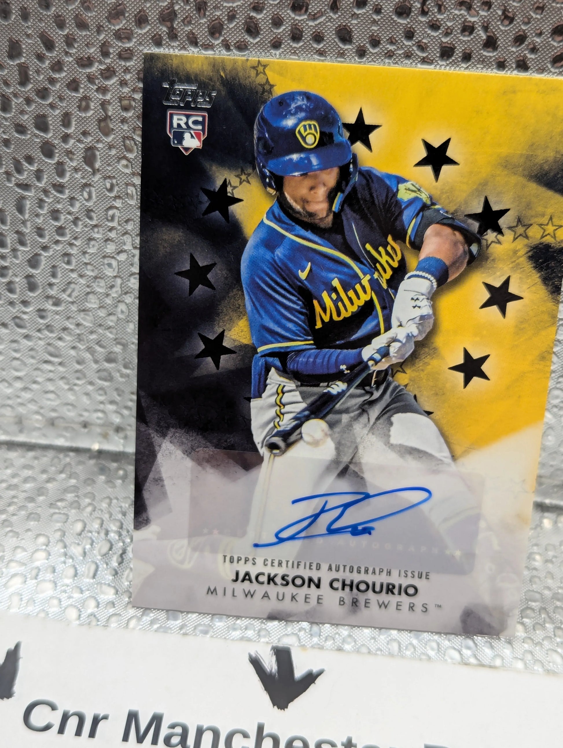 2024 Topps Update JACKSON CHOURIO RC Auto Black /199 Baseball Stars #BSA-JC FRENLY BRICKS - Open 7 Days