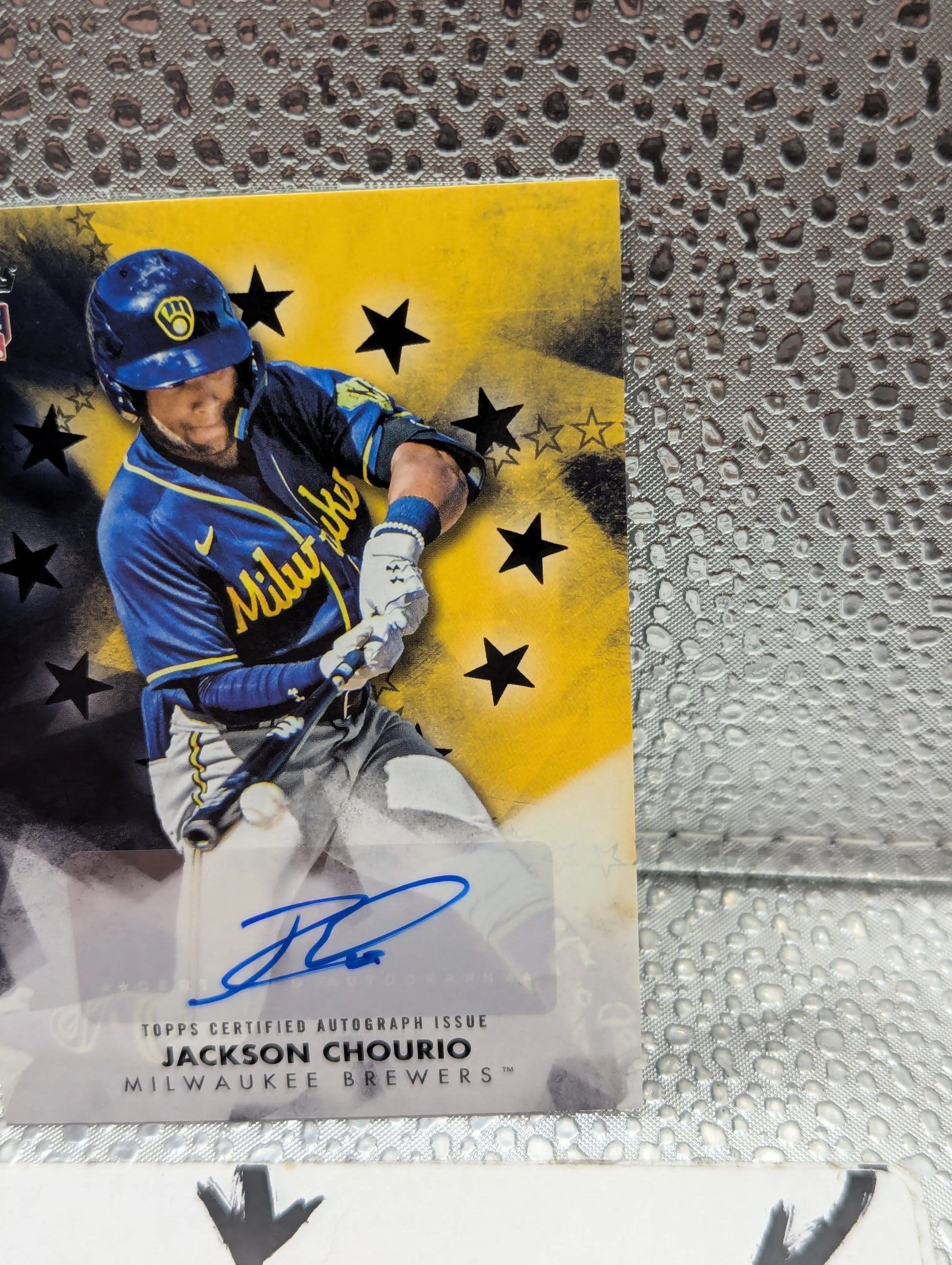 2024 Topps Update JACKSON CHOURIO RC Auto Black /199 Baseball Stars #BSA-JC FRENLY BRICKS - Open 7 Days