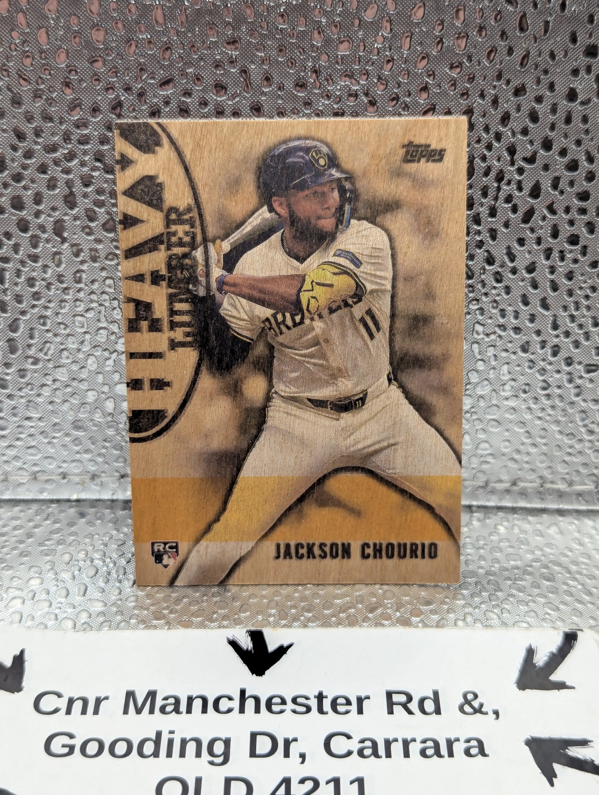 2024 Topps Update Series - Heavy Lumber #HL-56 Jackson Chourio (RC) FRENLY BRICKS - Open 7 Days