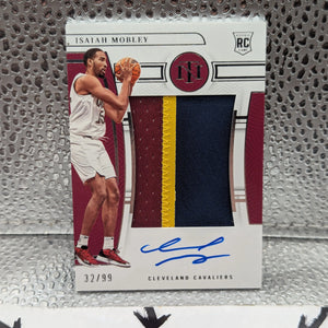 2023 Panini National Treasures Isaiah Mobley Rookie Patch Auto /99 FRENLY BRICKS - Open 7 Days