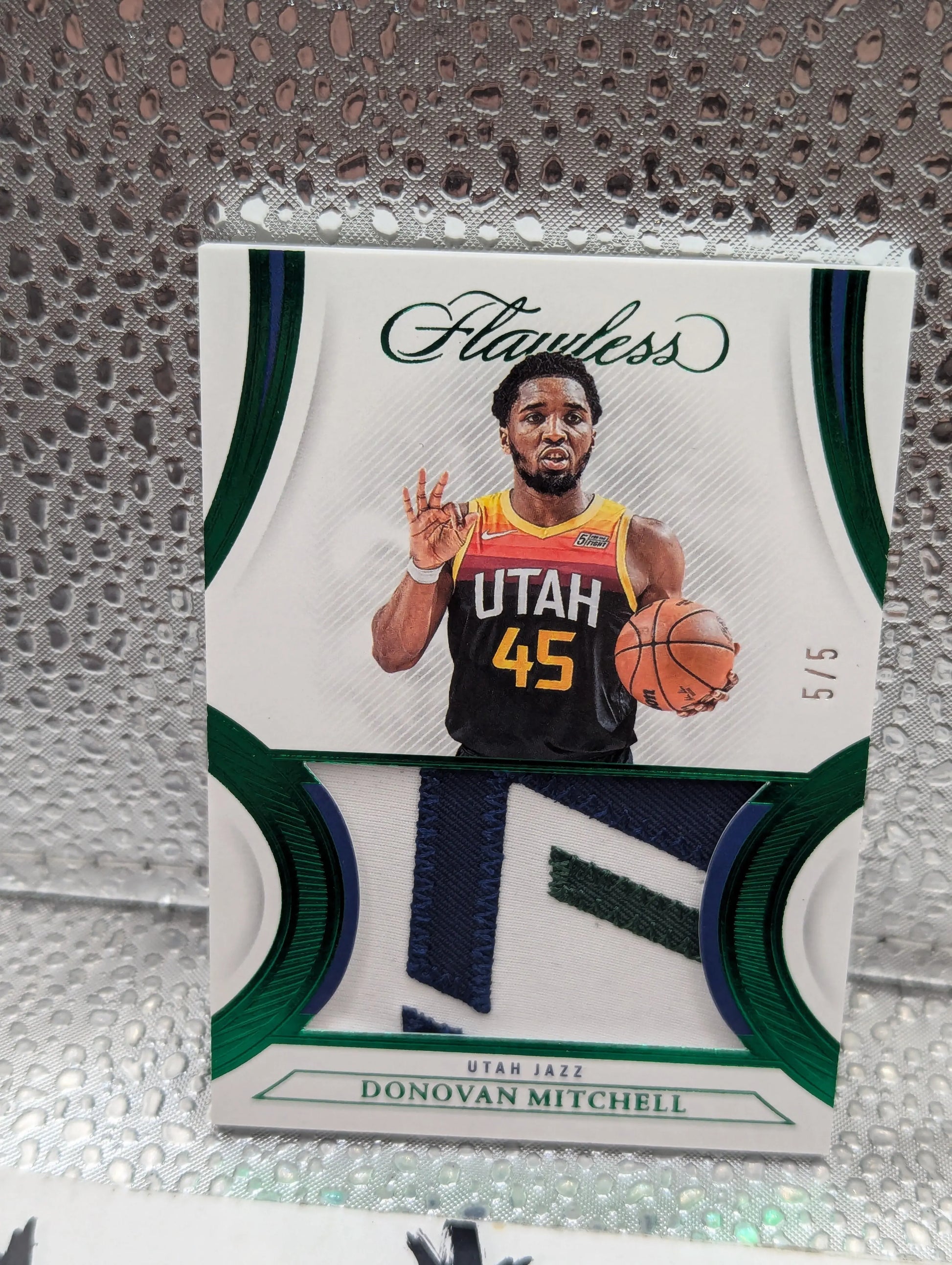 2021-22 Panini Flawless Donovan Mitchell Patch 5/5 FRENLY BRICKS - Open 7 Days