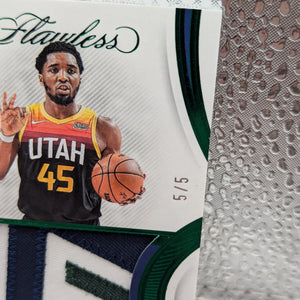 2021-22 Panini Flawless Donovan Mitchell Patch 5/5 FRENLY BRICKS - Open 7 Days