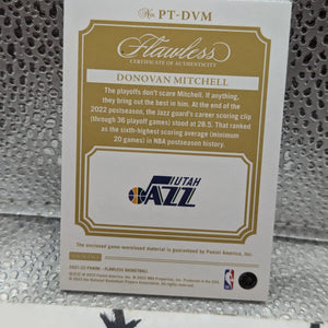 2021-22 Panini Flawless Donovan Mitchell Patch 5/5 FRENLY BRICKS - Open 7 Days