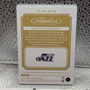 2021-22 Panini Flawless Donovan Mitchell Patch 5/5 FRENLY BRICKS - Open 7 Days