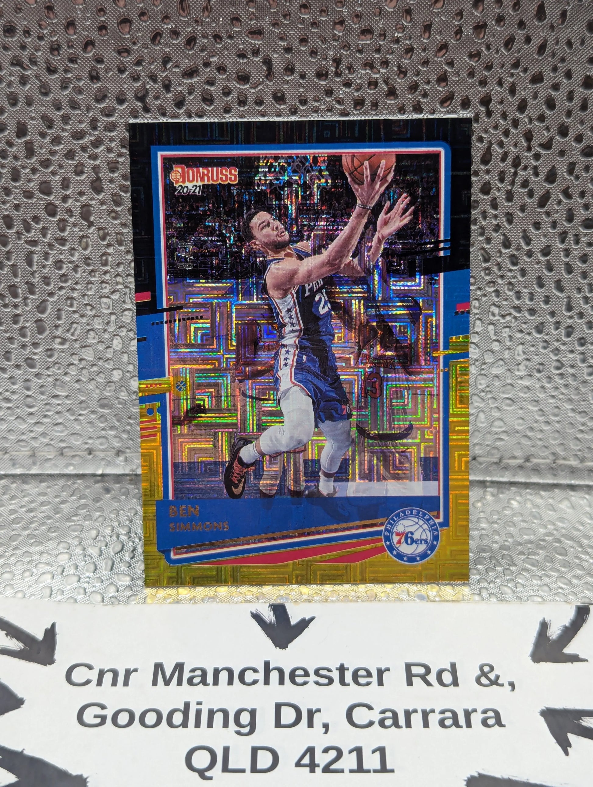 2020-21 Donruss - Black Gold #59 Ben Simmons /8 FRENLY BRICKS - Open 7 Days