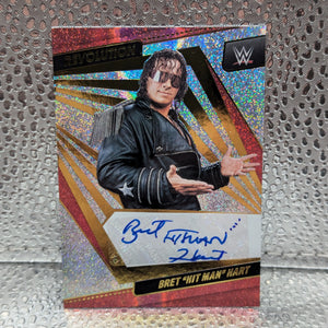 BRET HITMAN HART 2022 PANINI WWE REVOLUTION AUTOGRAPH CARD FRENLY BRICKS - Open 7 Days