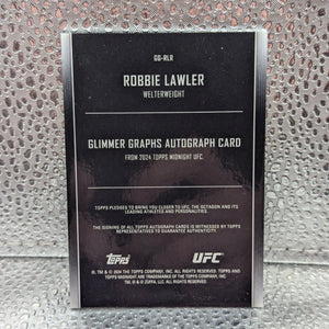 Robbie Lawler Autograph Topps 2024 Midnight SSP HOF Auto FRENLY BRICKS - Open 7 Days