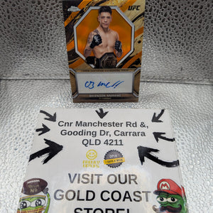 Brandon Moreno 2024 Topps Chrome UFC Marks of Champion Auto Orange/25 #МОС-ВМО FRENLY BRICKS - Open 7 Days